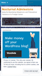Mobile Screenshot of nocturnaladmissions.net